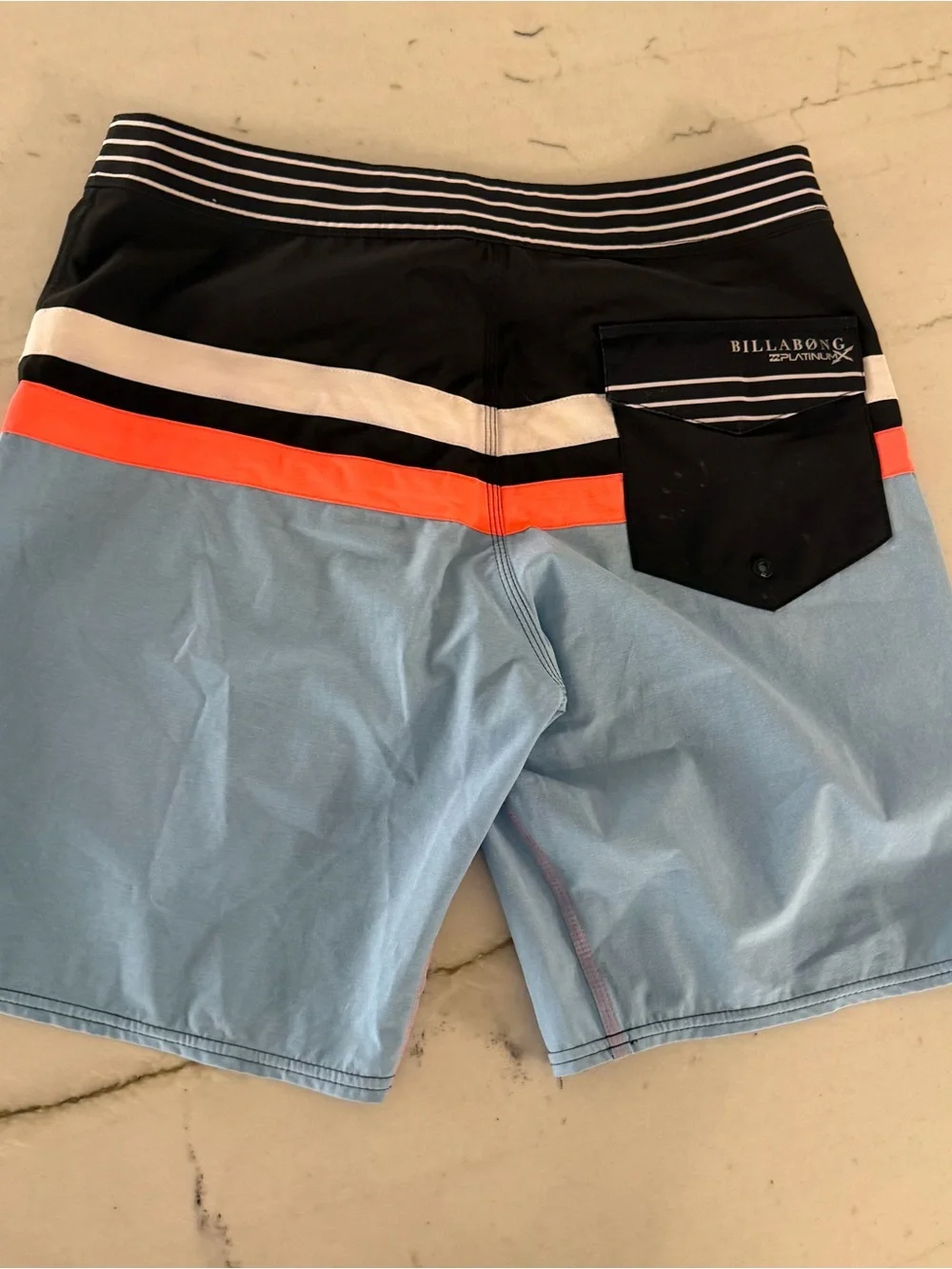 Billabong Board Shorts Mens 32 Platinum X Recycler PX2 Performance Stretch